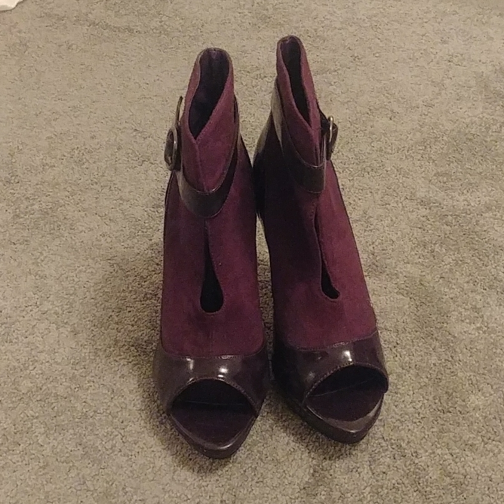 FINAL PRICE - Open Toe Bootie